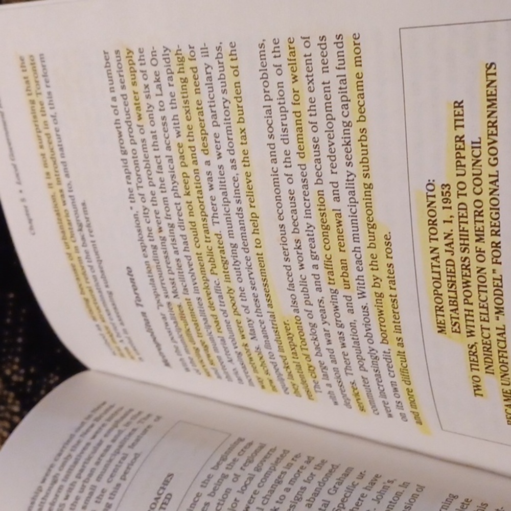 4/$40 Local Government In Canada - Paperback Book - Picture 4 of 4